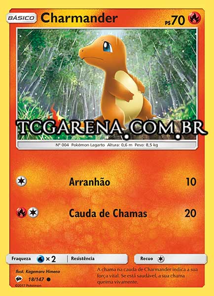 Carta Charmander (18 / 147)