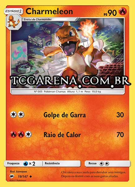 Carta Charmeleon (19 / 147)