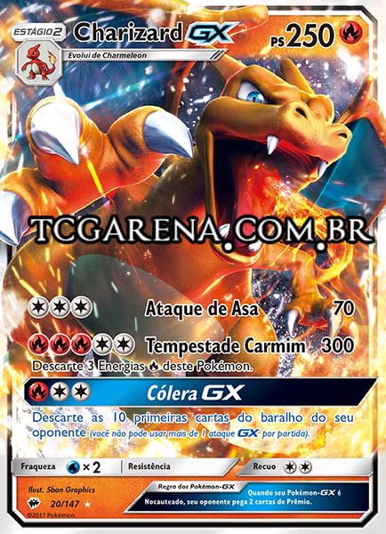 Carta Charizard-GX (20 / 147)