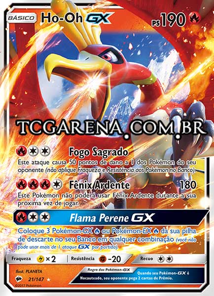 Carta Ho-Oh-GX (21 / 147)