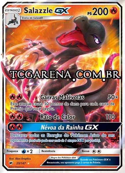 Carta Salazzle-GX (25 / 147)