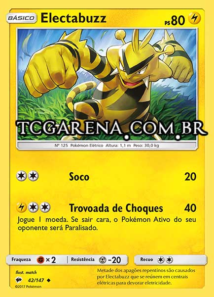 Carta Electabuzz (42 / 147)