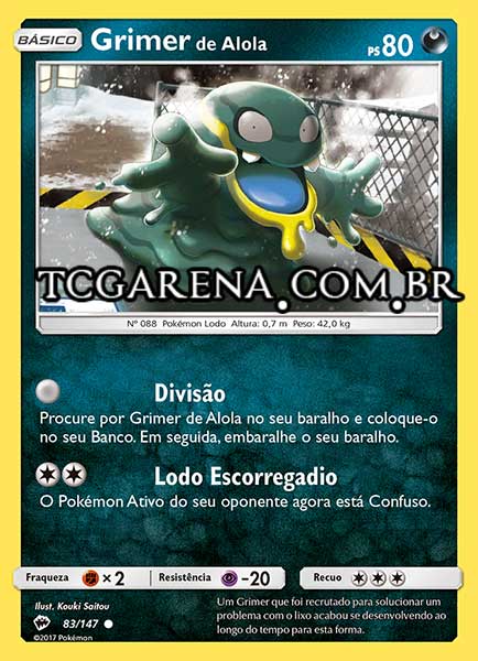 Carta Alolan Grimer (83 / 147)