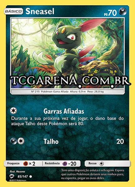 Carta Sneasel (85 / 147)