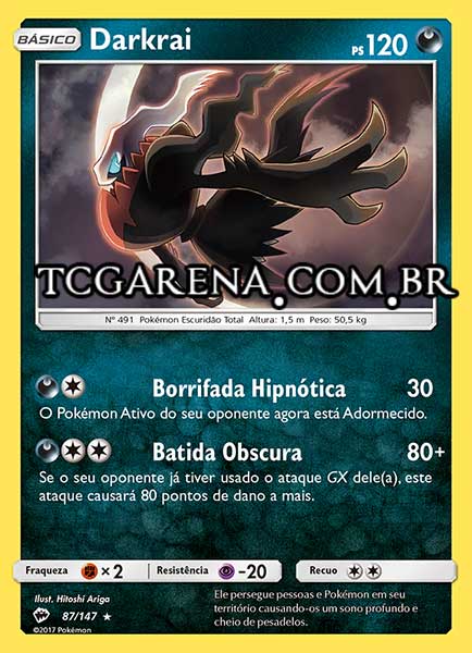 Carta Darkrai (87 / 147)