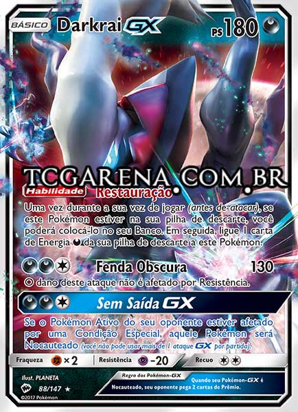 Carta Darkrai-GX (88 / 147)