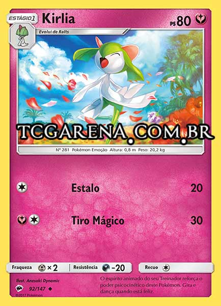 Carta Kirlia (92 / 147)