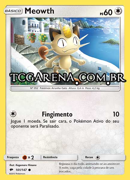 Carta Meowth (101 / 147)