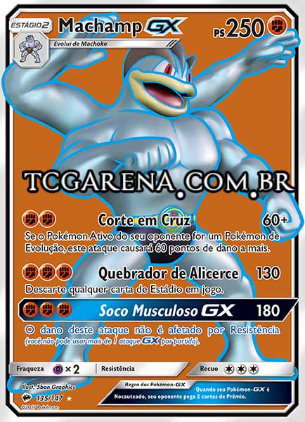 Carta Machamp-GX (135 / 147)