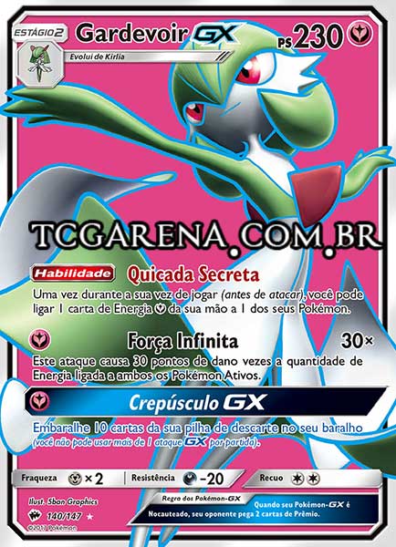 Carta Gardevoir-GX (140 / 147)