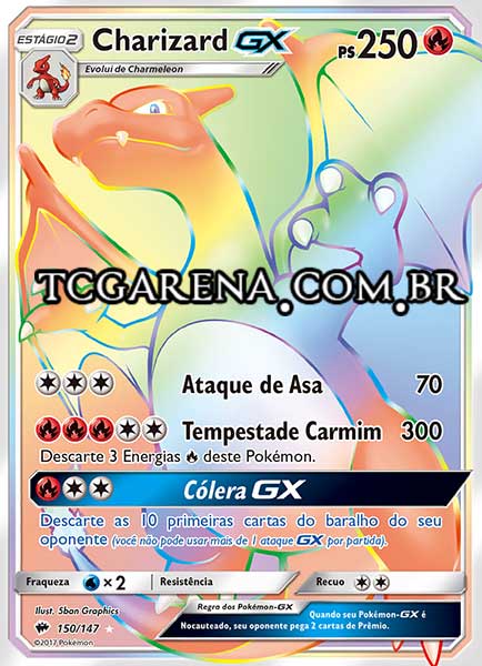 Carta Charizard-GX (150 / 147)