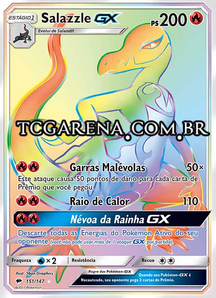 Carta Salazzle-GX (151 / 147)