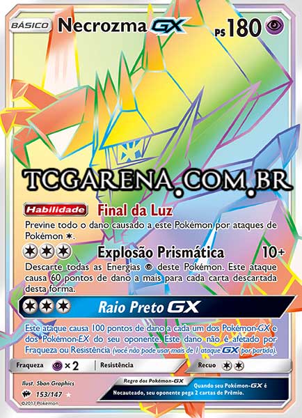 Carta Necrozma-GX (153 / 147)