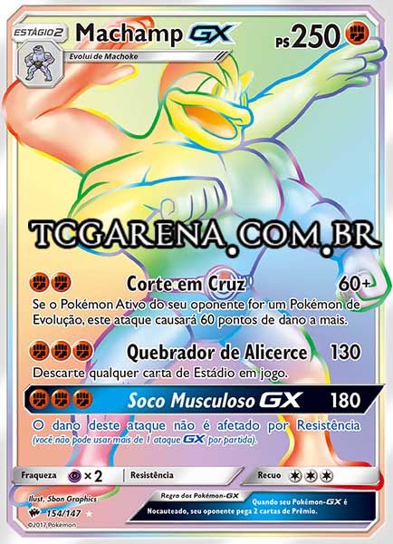 Carta Machamp-GX (154 / 147)