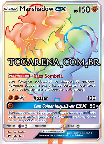 Carta Marshadow-GX (156 / 147)