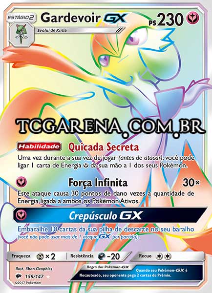 Carta Gardevoir-GX (159 / 147)