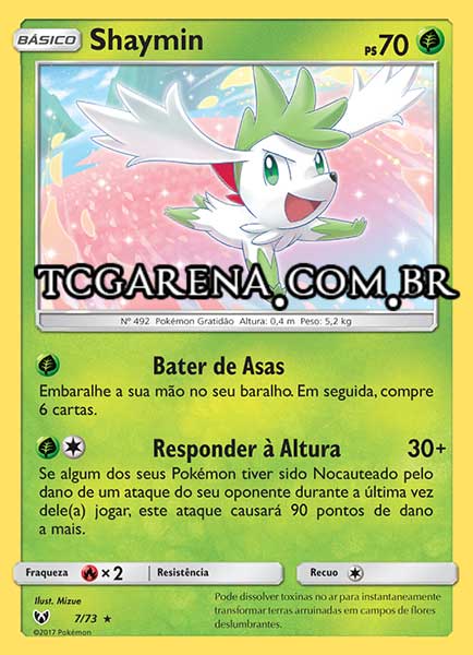 Carta Shaymin (7 / 73)