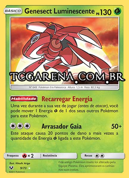 Carta Shining Genesect (9 / 73)