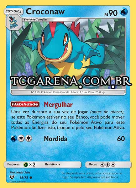 Carta Croconaw (19 / 73)