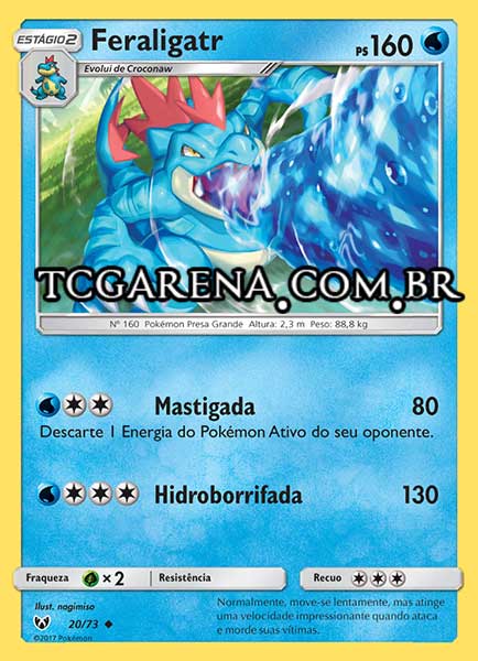 Carta Feraligatr (20 / 73)