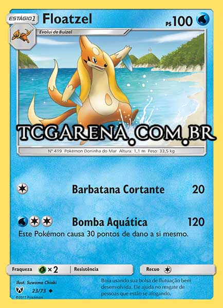 Carta Floatzel (23 / 73)