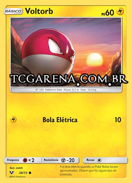 Carta Voltorb (30 / 73)