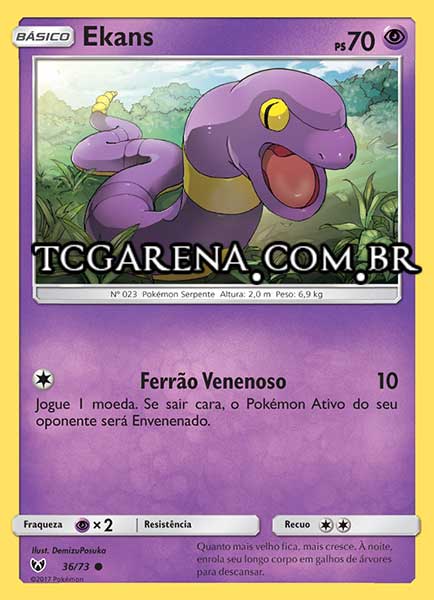 Carta Ekans (36 / 73)