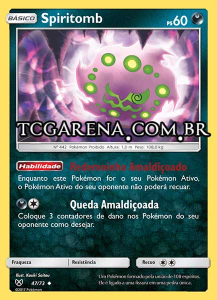 Carta Spiritomb (47 / 73)