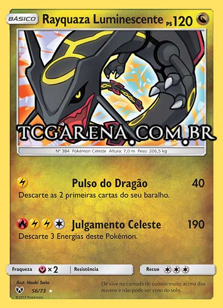 Carta Shining Rayquaza (56 / 73)