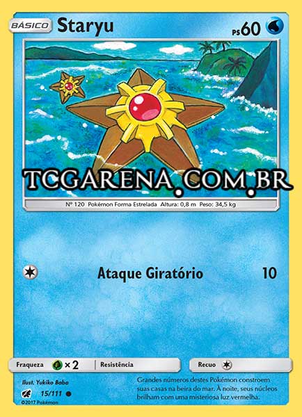 Carta Staryu (15 / 111)