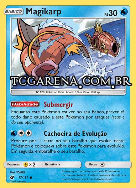 Carta Magikarp (17 / 111)