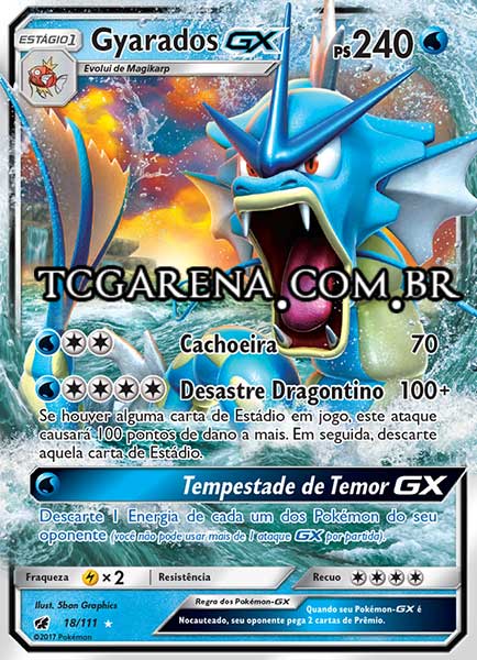 Carta Gyarados-GX (18 / 111)