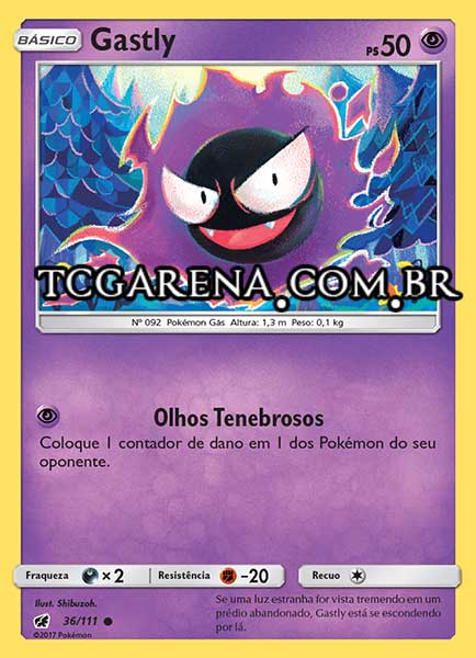 Carta Gastly (36 / 111)