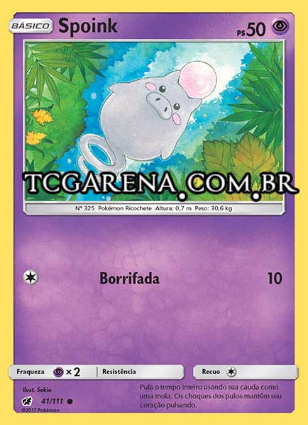 Carta Spoink (41 / 111)