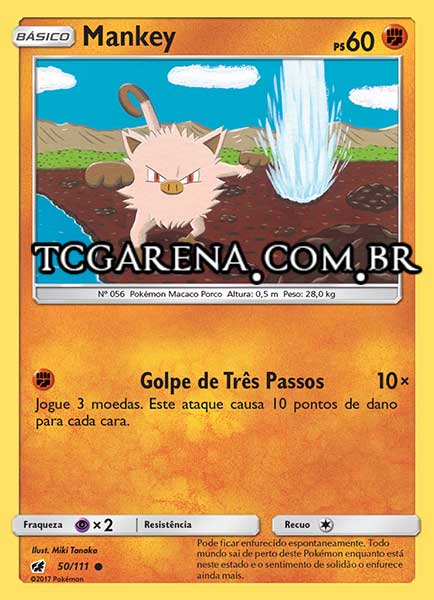 Carta Mankey (50 / 111)