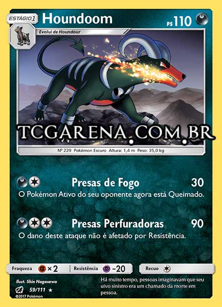 Carta Houndoom (59 / 111)