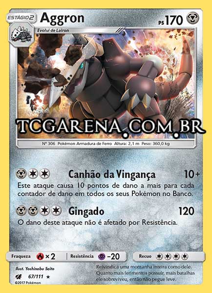 Carta Aggron (67 / 111)