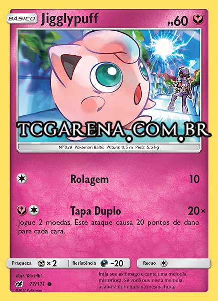 Carta Jigglypuff (71 / 111)