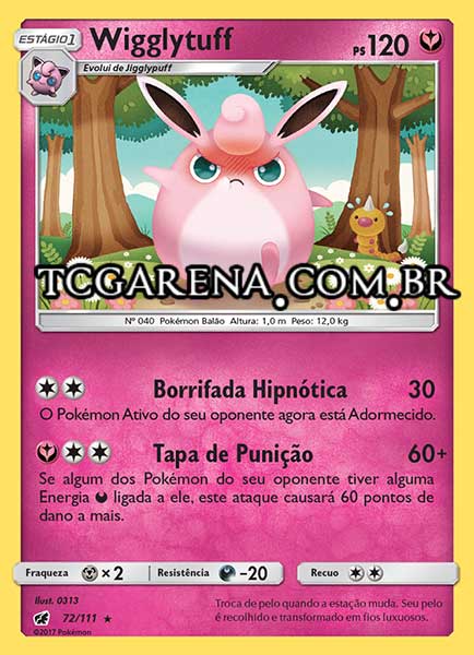 Carta Wigglytuff (72 / 111)