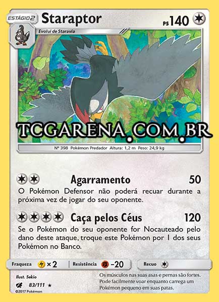 Carta Staraptor (83 / 111)