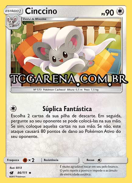 Carta Cinccino (86 / 111)