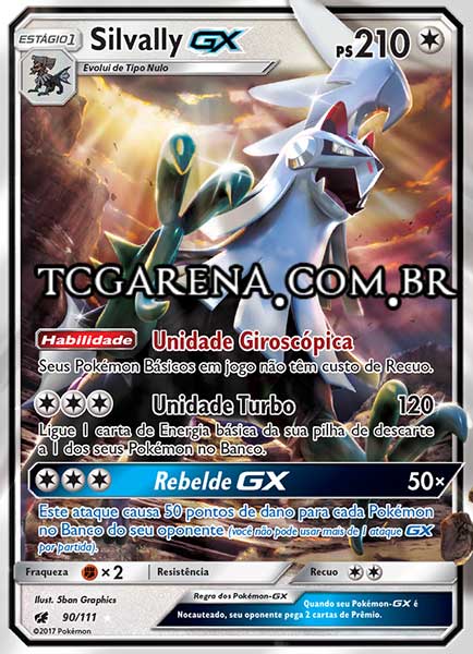 Carta Silvally-GX (90 / 111)