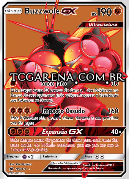 Carta Buzzwole-GX (104 / 111)