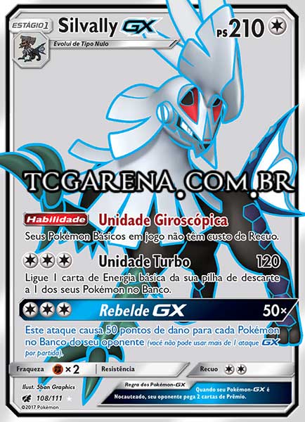 Carta Silvally-GX (108 / 111)