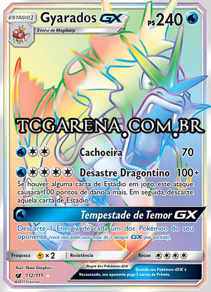 Carta Gyarados-GX (112 / 111)