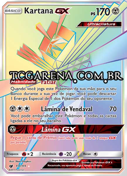 Carta Kartana-GX (117 / 111)