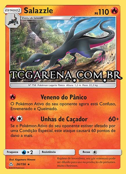 Carta Salazzle (26 / 156)