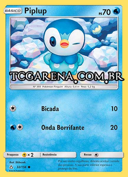 Carta Piplup (32 / 156)