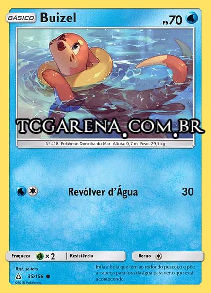 Carta Buizel (35 / 156)