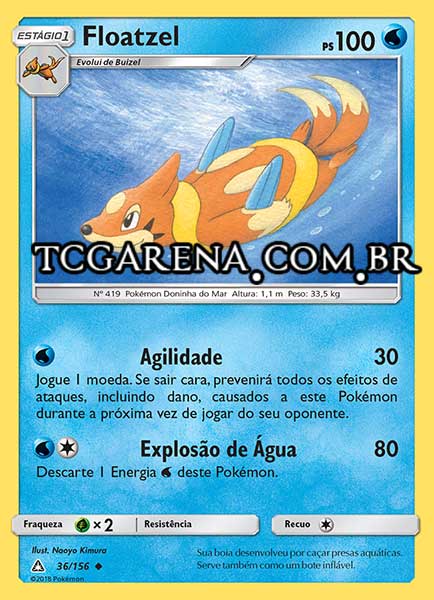 Carta Floatzel (36 / 156)